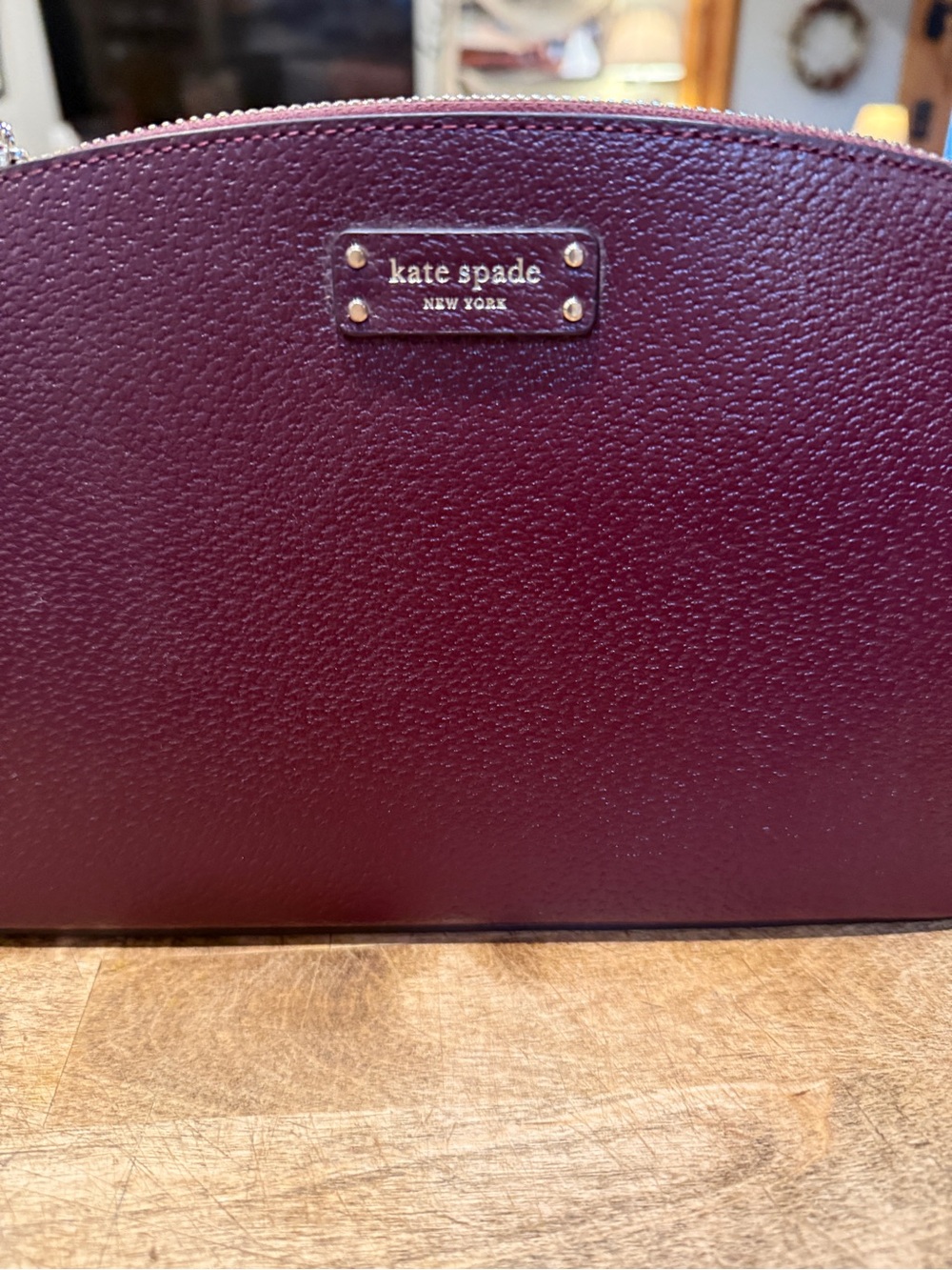 Kate Spade New York Jeanne Crossbody Cherrywood EUC - Picture 13 of 16